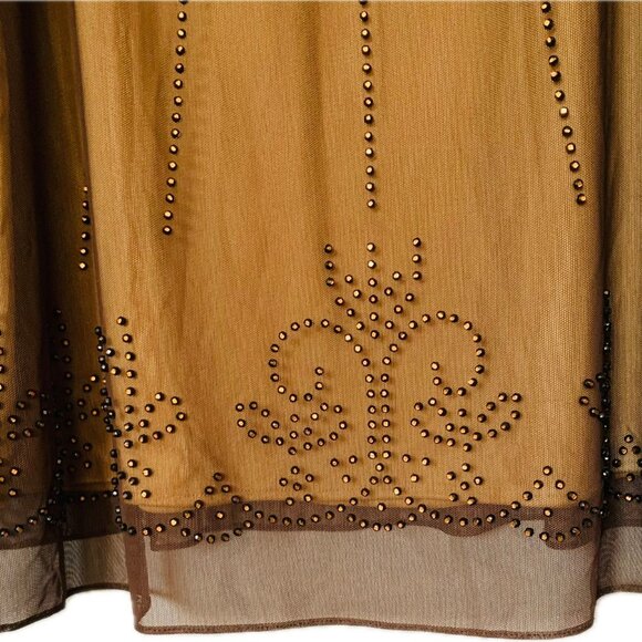 J&R Nites by Caliendo elegant full skirt night wear size 4P - Picture 2 of 4